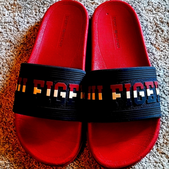 SZ M10 Tommy Hilfiger Slides - Picture 1 of 7